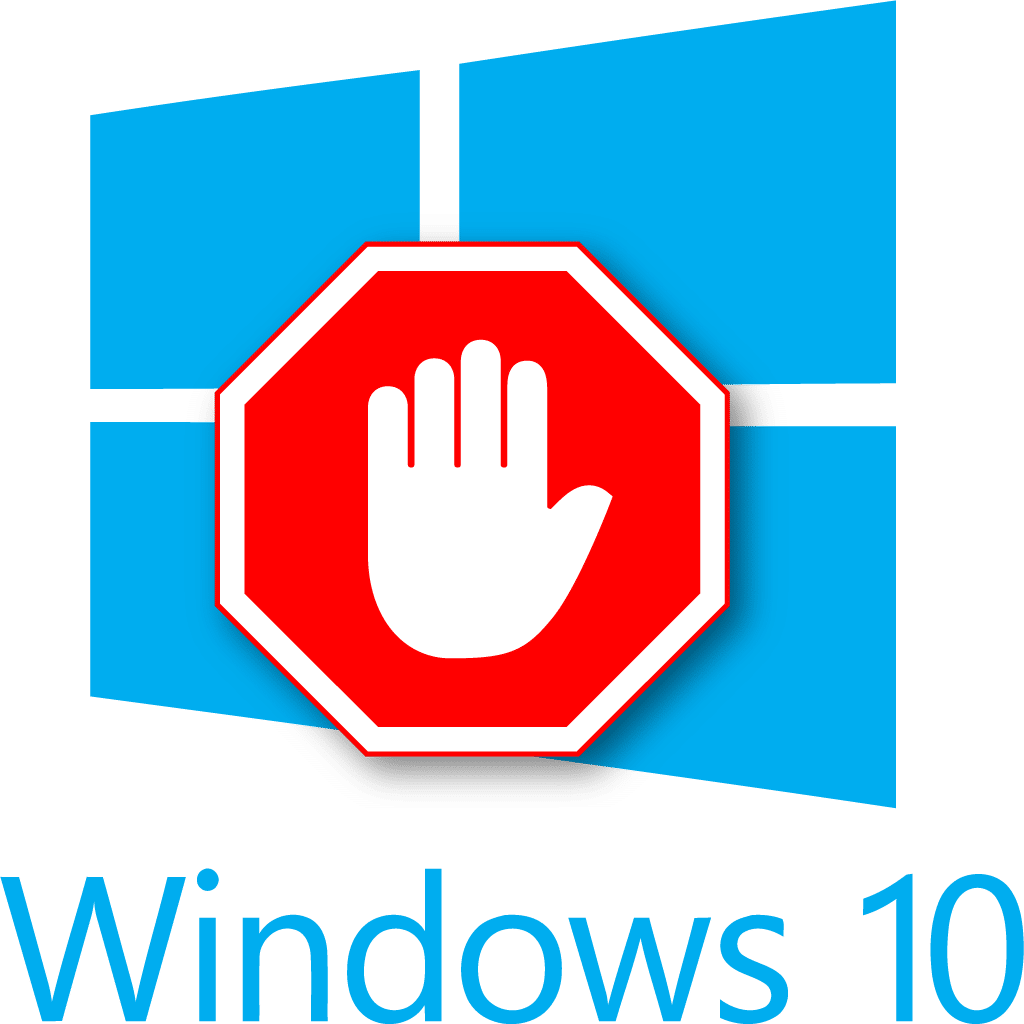Stop Windows 10