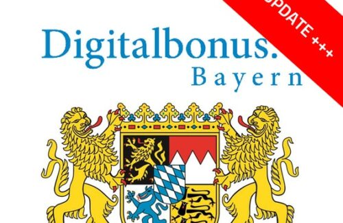 Digitalbonus Bayern Update
