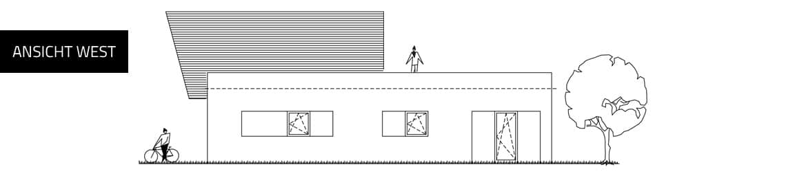 MXP Plan Ansicht Westen