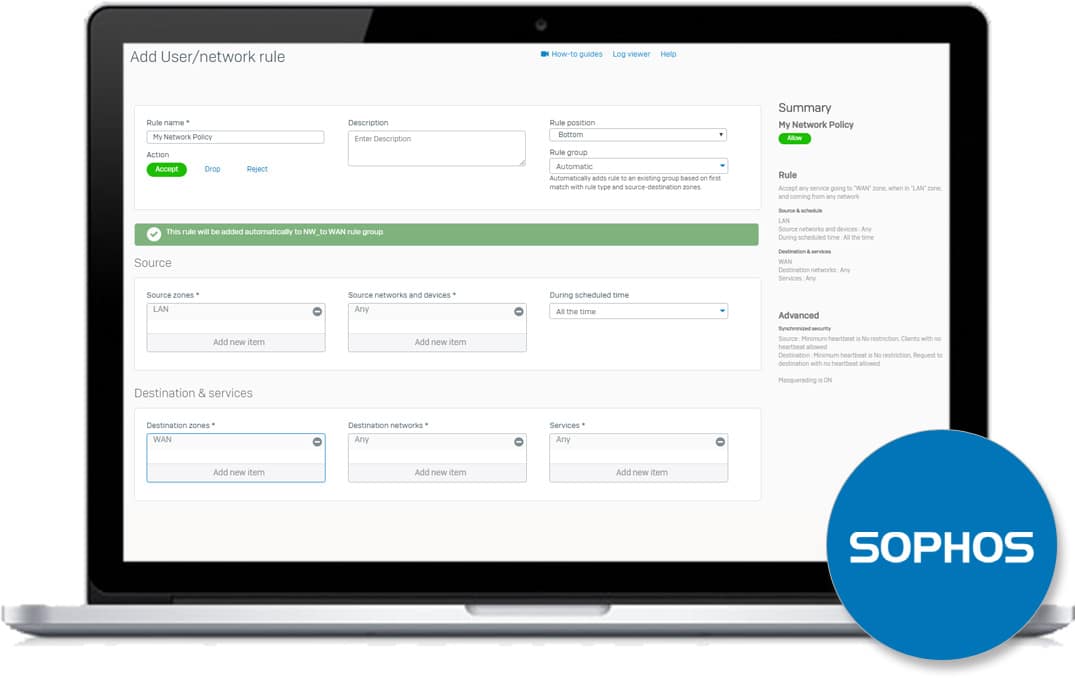 sophos-screen-networkrule
