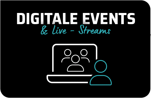 Digitale Events und Live-Streams