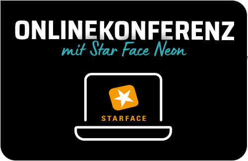 Online Konferenz mit Starface Neon