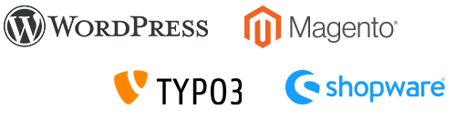 Webhosting WordPress Typo3 Magento Shopware