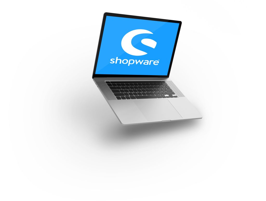 Laptop Shopware Logo