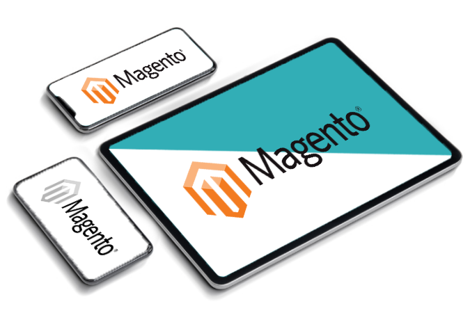 iPad Smartphone Magento Logo