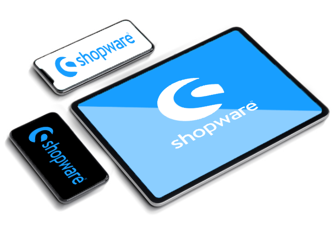 iPad Smartphone Shopware Logo