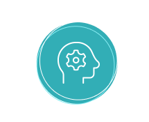 Icon KI-Tools mit Zahl 2