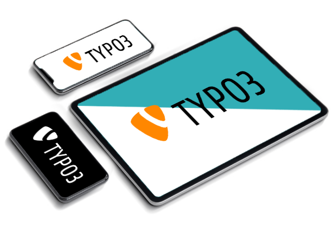 iPad Smartphone Typo3 Logo