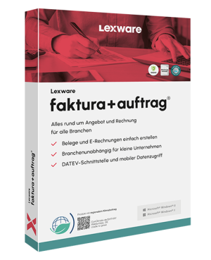 Lexware Faktura und Auftrag Cloud Paket