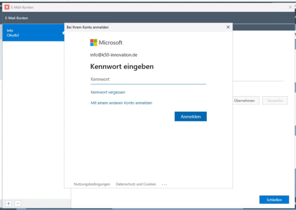 Testmail senden Microsoft 365
