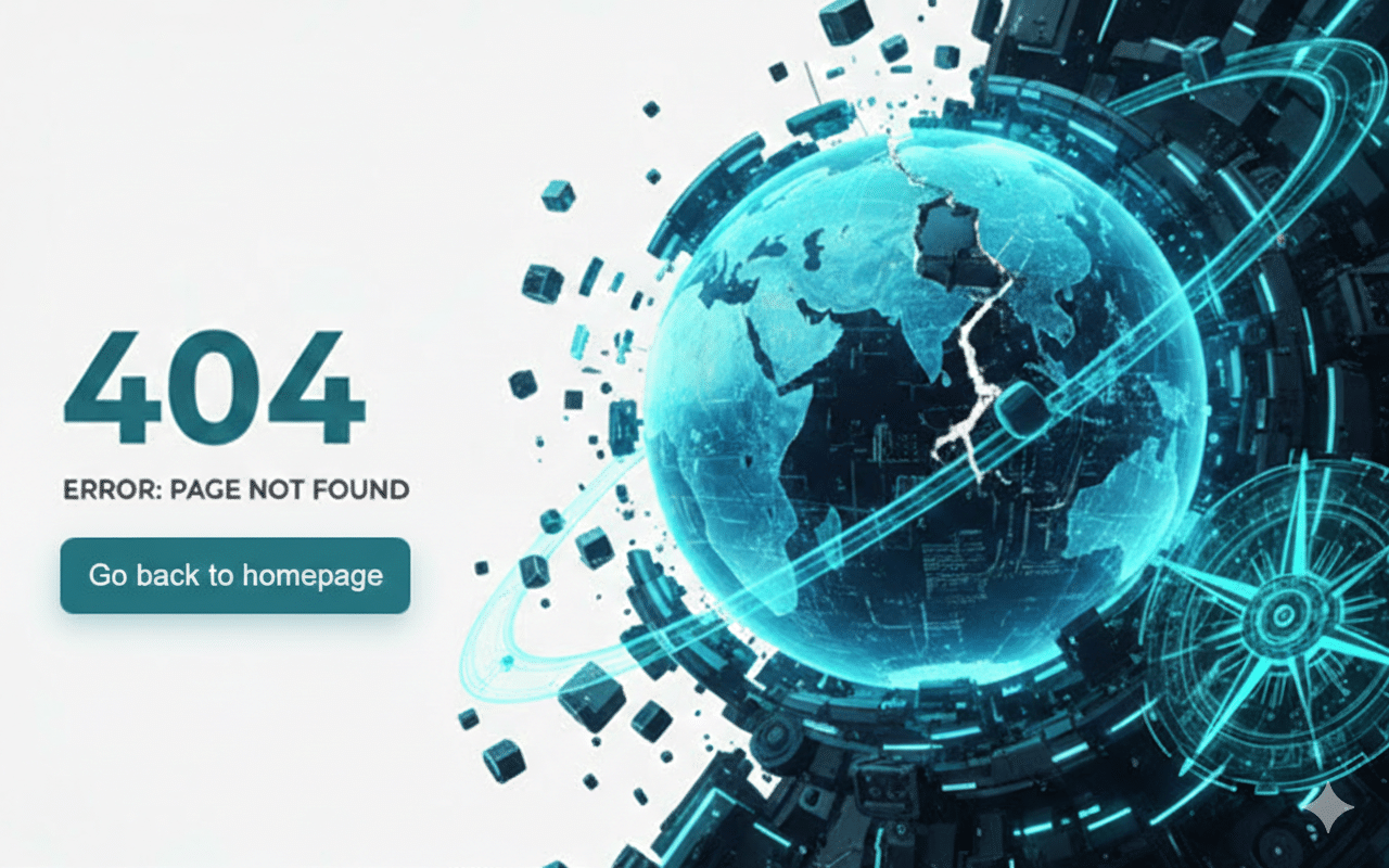 Planet: 404 Beispielseite