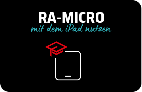 Ra-Micro mit dem IPad nutzen