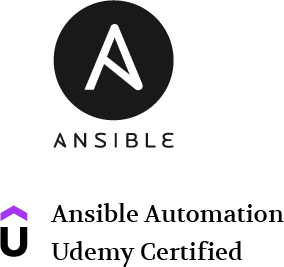 MXP GmbH ✓ Offizieller Microsoft Solutions Partner | Modern Work Zertifikatslogo von MXP: Ansible Automation – Udemy Certified, Nachweis für praktische Automatisierungskenntnisse im IT- und Hosting-Umfeld