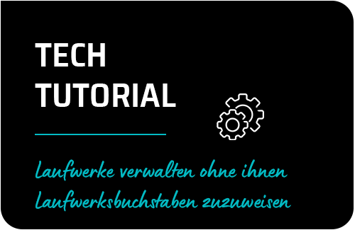 Laufwerke verwalten ohne Laufwerksbuchstaben
