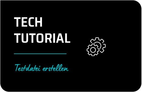 Testdatei erstellen